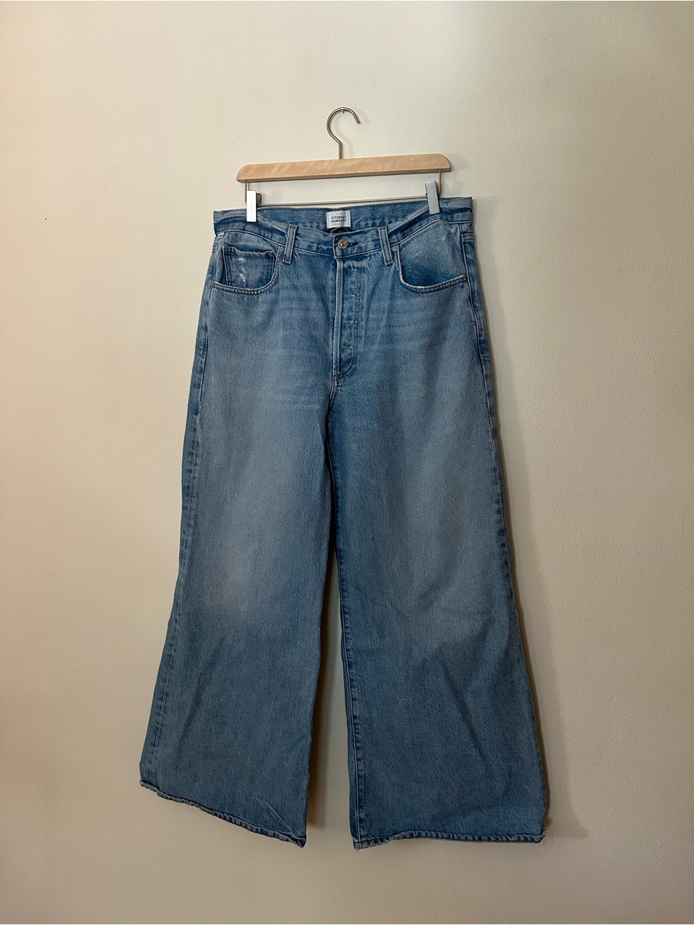 Citizens of Humanity ultra wide leg jeans